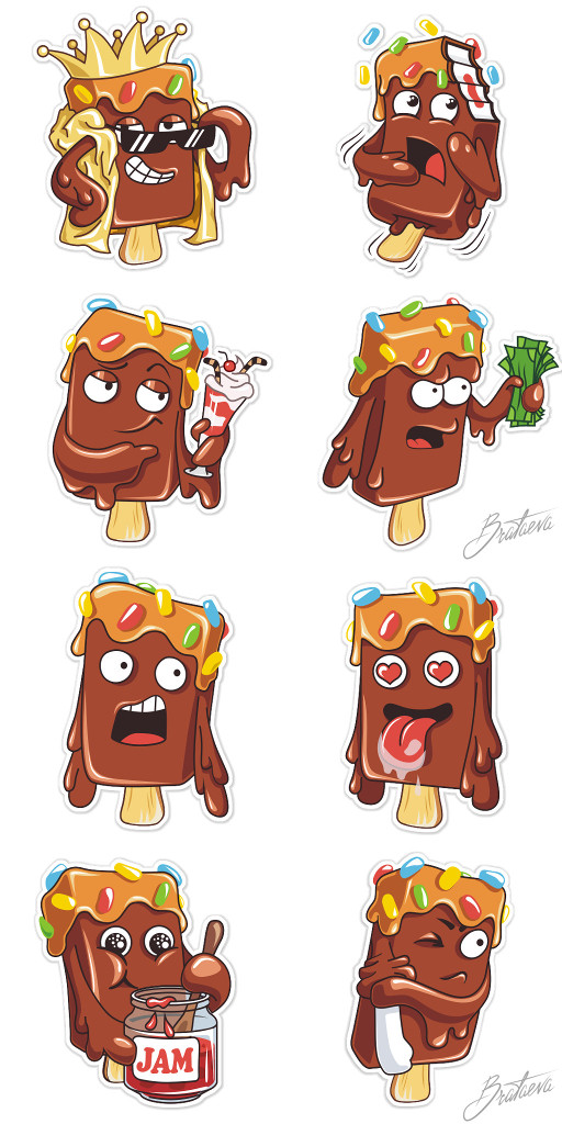 Стикеры Эскимош