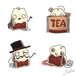 Стикеры Пакетик чая 1