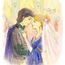 иллюстрация "Золушка и принц"