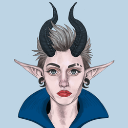 Портрет одной знакомой в образе Малифисенты