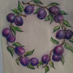 сливовый венок