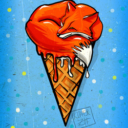 Fox-ice-cream