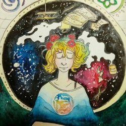 В космическом корабле