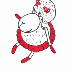 девочка овечка