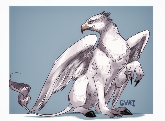 Клювокрыл из гарри поттера рисунок