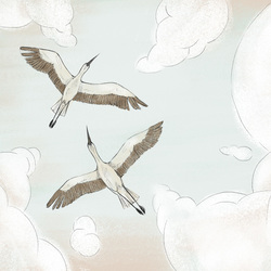 Иллюстрация к сборнику стихотворений "Все начинается с полета"
