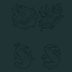 Книги и свитки (лайн)