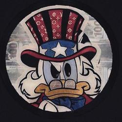 Логотип для телеграмм-сообщества "Donald Duck"