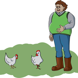 Иллюстрация к сказке "Потрясающий мистер Лис""