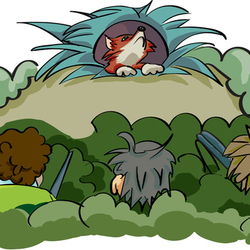 Иллюстрация к сказке "Потрясающий Мистер Лис"