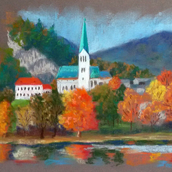 Краски озера Блед