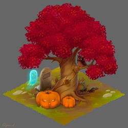 Halloween tree