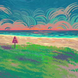 Стилизованный пейзаж