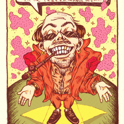 Кадр в стиле комикс