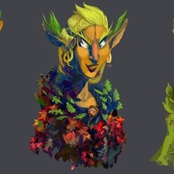 Лесные эльфы концепт