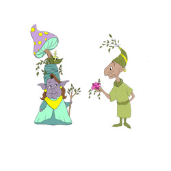 Жена вождя и слуга