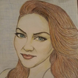 голубоглазая