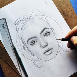  портретный скетч #2