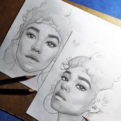  портретный скетч #1