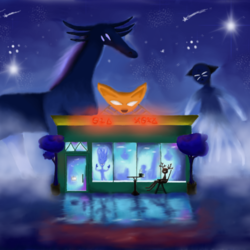 Придорожное кафе "Лисья нора"