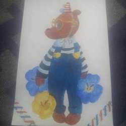 Мишка в колпаке