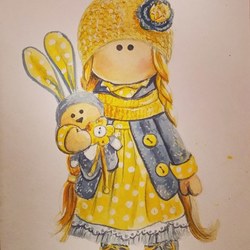 Кукла в жёлтом
