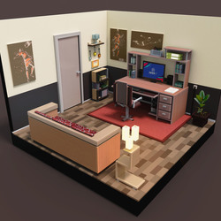 voxel room