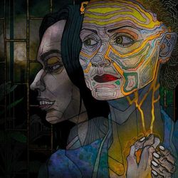 прочтение натуры беспринципно(-в сумбуре)-потакание текстуре (ЧЕЛОВЕЧЕСКОЕ."АД,но там")