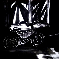 Велосипед у окна