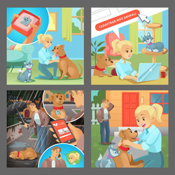  Иллюстрации для сайта регистрации домашних животных
