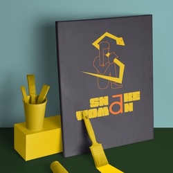 Логотип для кальянной Snake Woman