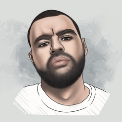 Портрет, Рем Дигга, триптих