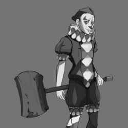 Design Character - Clown Killer