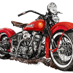 мотоцикл 1948 Harley-Davidson EL