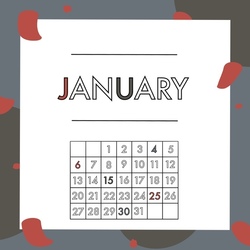 2020 calendar january 