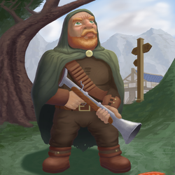 Гном охотник