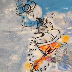 сияние луны