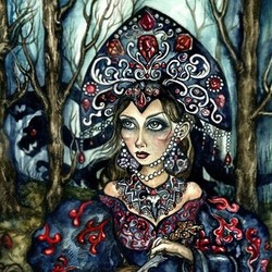 Иллюстрация к сказке "Марфа-Царевна"