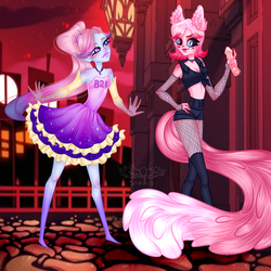 Vanil and Lis in Hazbin hotel