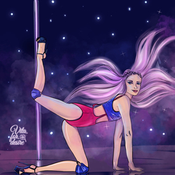 Girl Pole Dance
