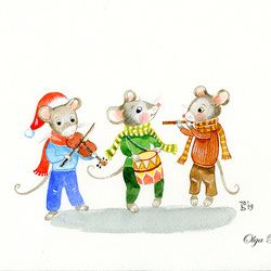 Новогодние мышки