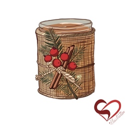 Зимняя свеча