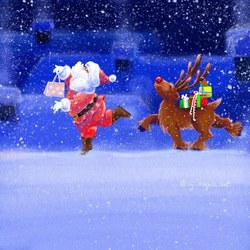 Santa и работа