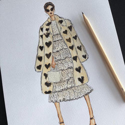 Street style sketch