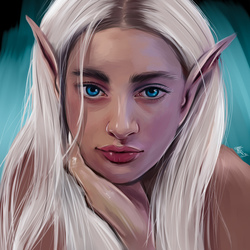 The elven girl