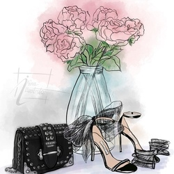 Открытка к 8 марта