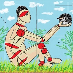 Ёжик и робот