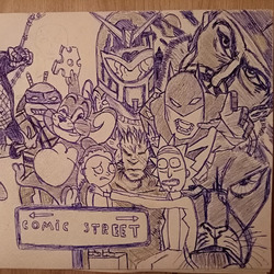 Обрывки комикса