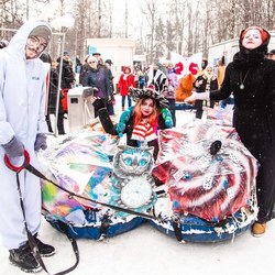Фестиваль креативных саней Баттл- сани