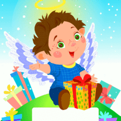 ангелоче с подарками